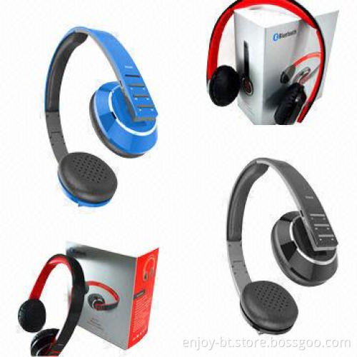 Custom Sport Wireless Bluetooth Stereo Headphones for iPhone Gaming and Samsung S4